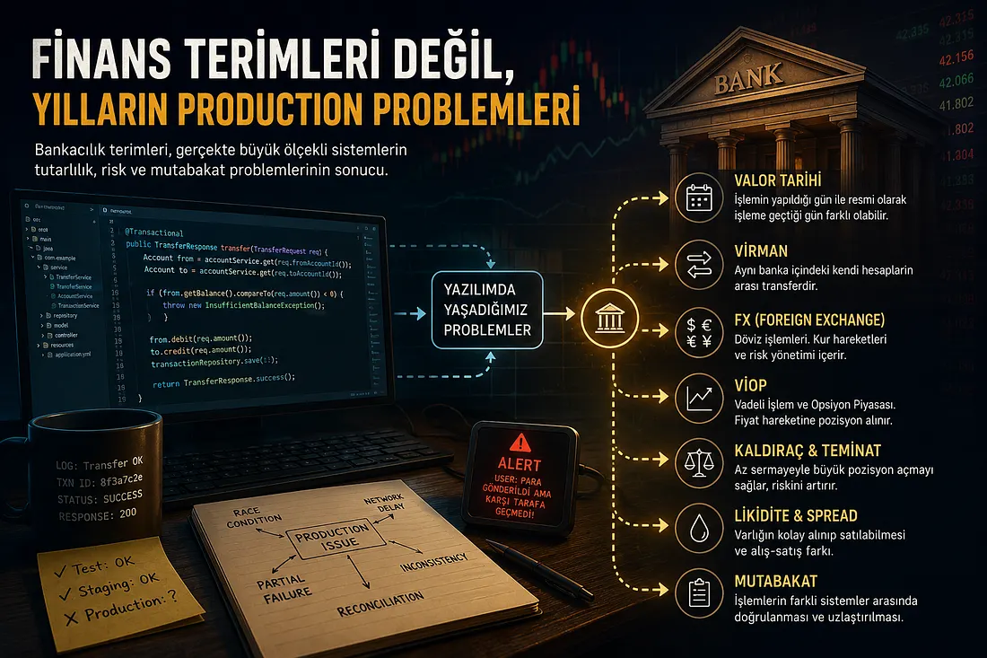 Finans Terimleri Değil, Yılların Production Problemleri